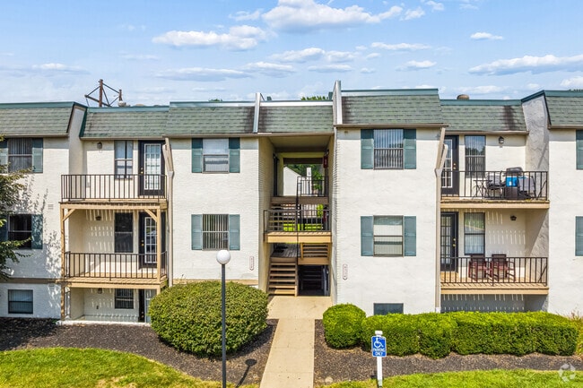 Patio View - Elms Apartments