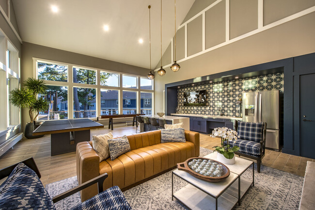 Sala comunitaria - Halstead Beverly Townhomes