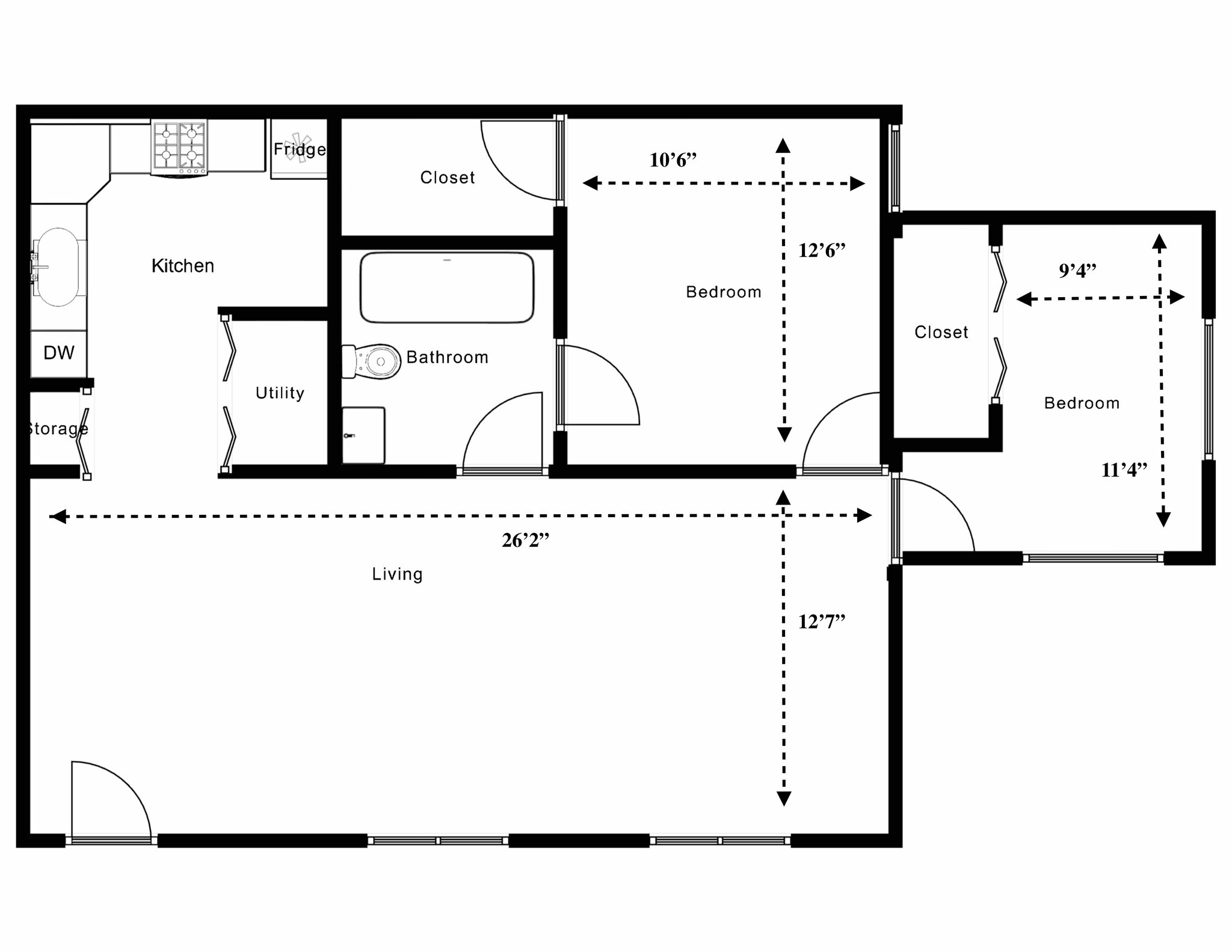 Walden Apartments – Walden 2 bedroom
