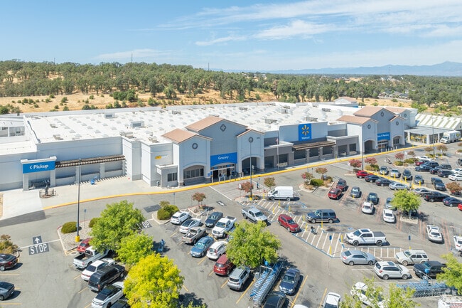 Walmart is located by the freeway in Anderson.