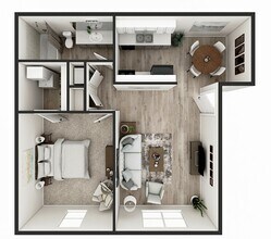 Interior Photo - Chateau 68 Apartments