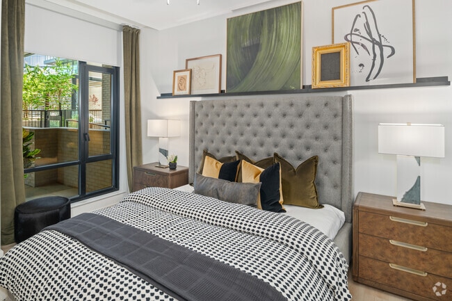Inviting Bedroom 1 | 2 Bed, 2 Bath | 1,200 Sq. Ft. - The Crescent Residences