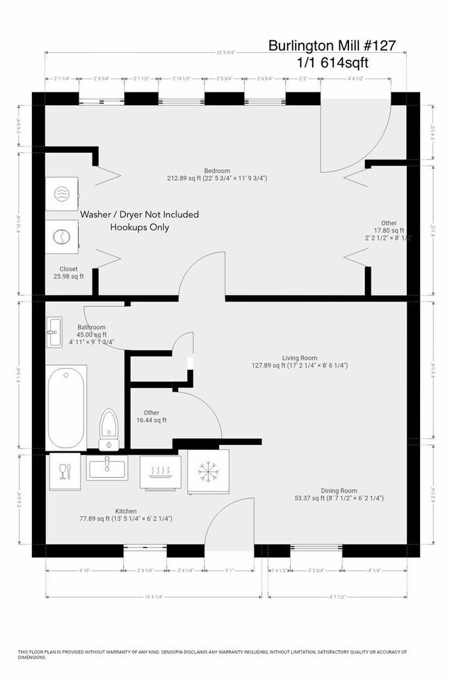 Foto del interior - Burlington Mill Apartments