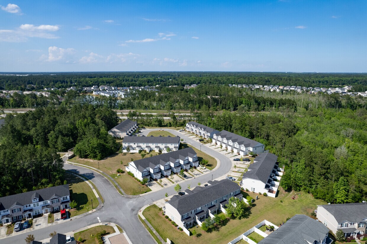 Aerial Photo - Berkley Walk Townhomes