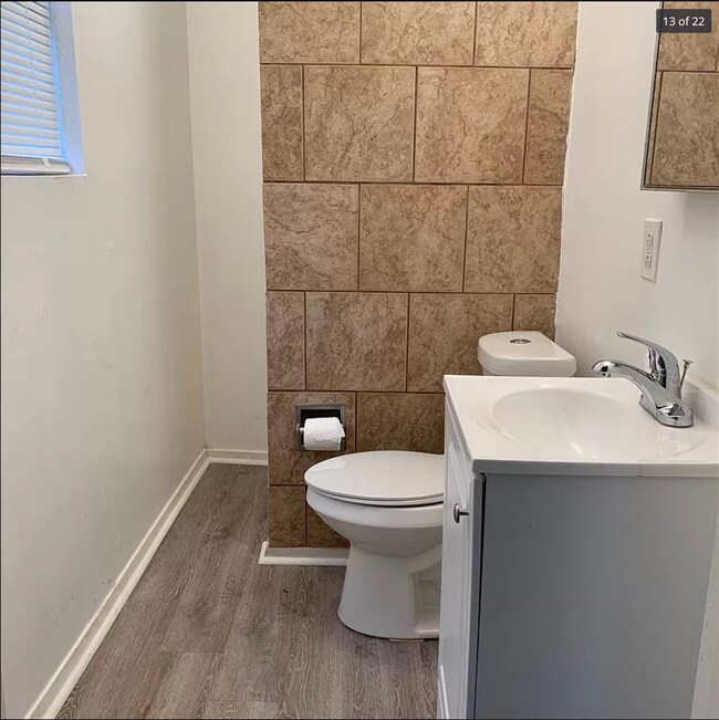 Bathroom off second Bedroom, shower - 3811 N State St