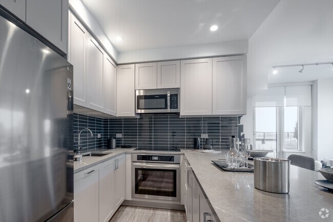 3 chambres, 4 salles de bain - 132 m² - Cuisine - Opale - The Whitney on Redpath