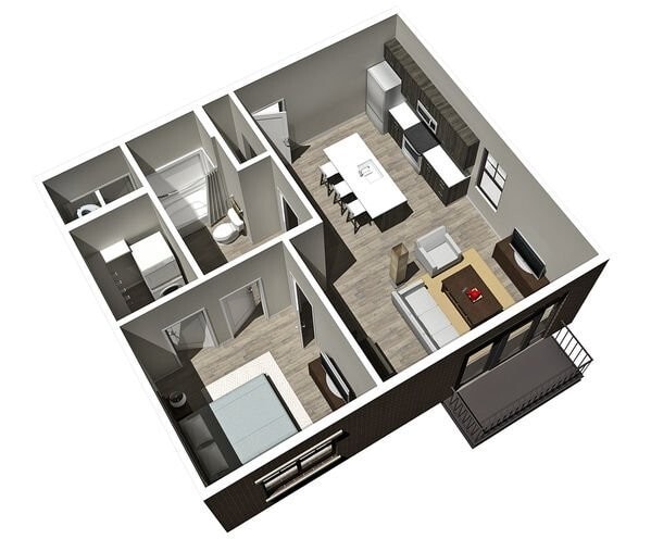 Interior Photo - Fulton Square