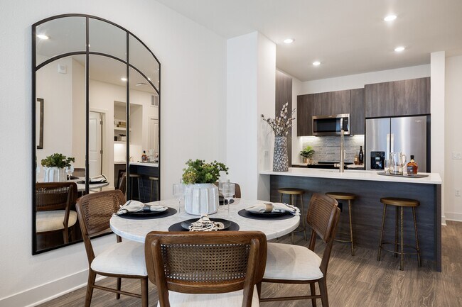 Interior de la unidad modelo - Hanover RiNo