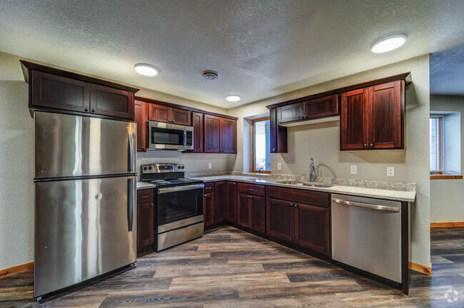 Sunset Place Apts - Several kitchen layouts available - Sunset Place Apartments - Neillsville, WI