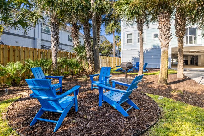 Área de parrilla - Surfside Apartments