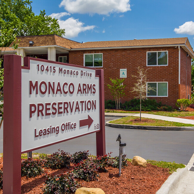 Entrance Sign - Monaco Arms