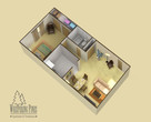 1 Bedroom (Section B)