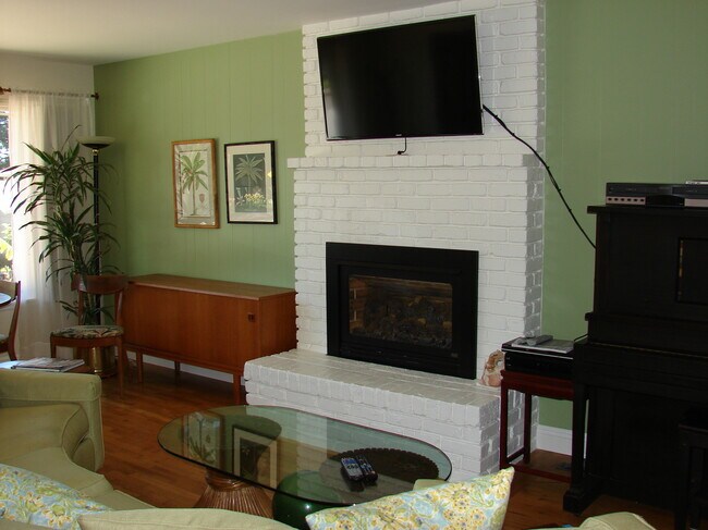 fireplace with insert - 404 Hill St