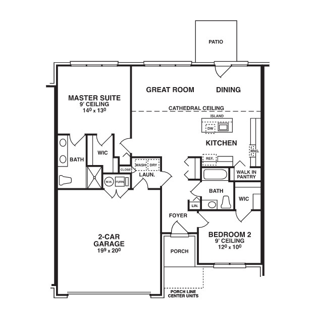 2 bed 2 bath - Filmore Place