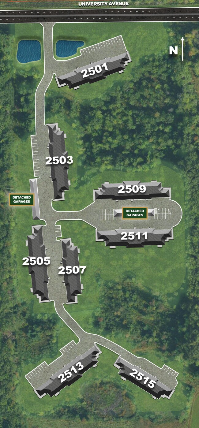 Plano del emplazamiento de The Reserve Marinette - The Reserve Marinette