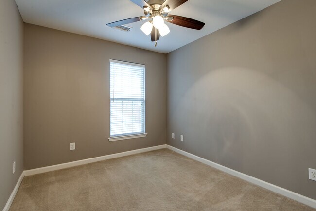 Third bedroom with fan and fresh paint - 104 Carriage Ct.