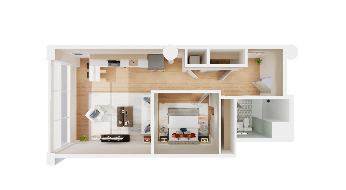Innovation Landing – 1 Bed 1 Bath H