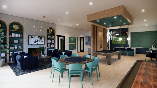 Resident Clubhouse and Game Room - Cypress Point