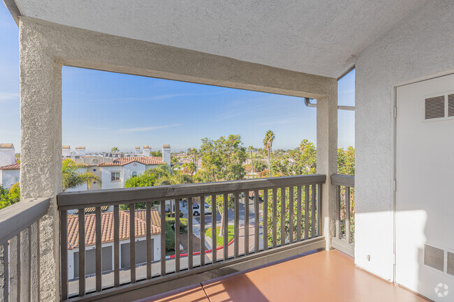 2BR, 2BA - 1,169SF - Balcony - Elan Sevilla