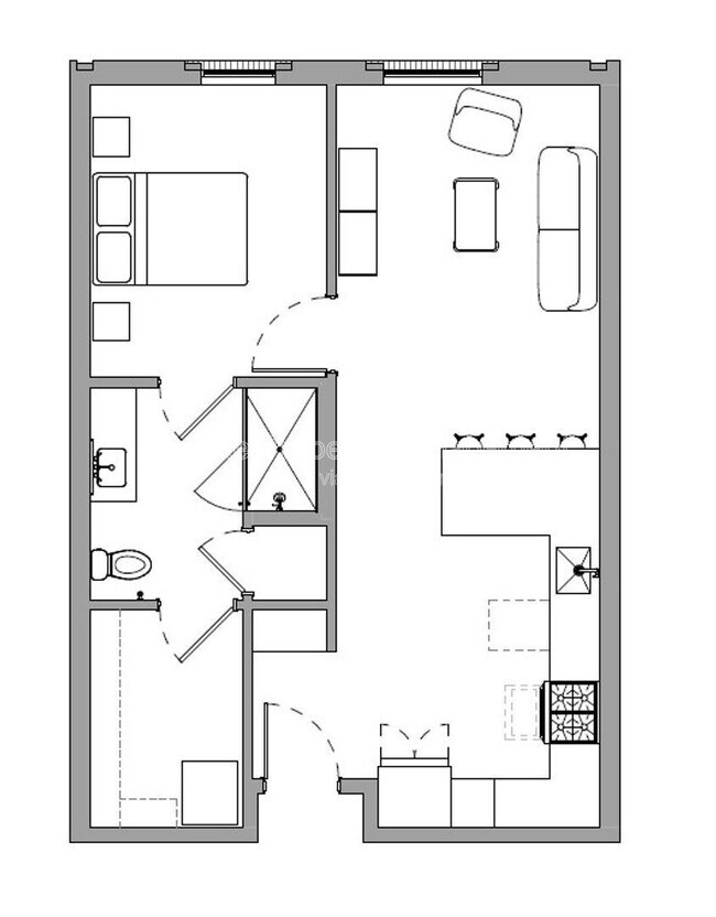 Interior Photo - The E at 1016 NW 67th Street