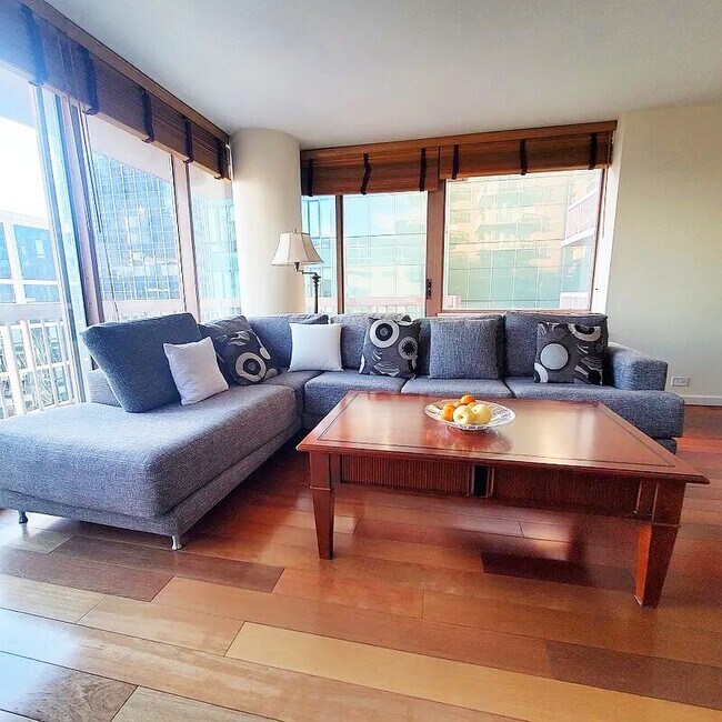 living room couch - 235 E 40th St