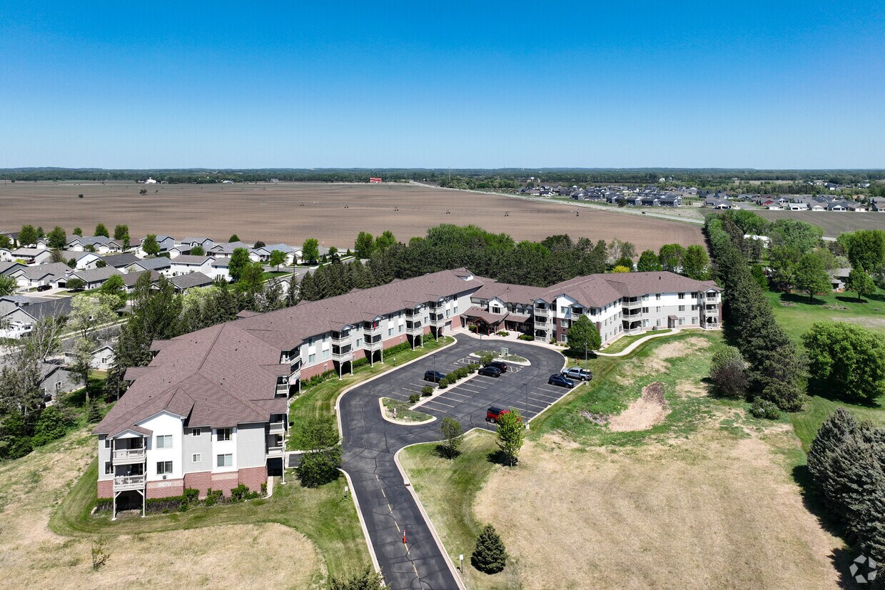 Aerial Photo - Realife Cooperative at Mueller Gardens