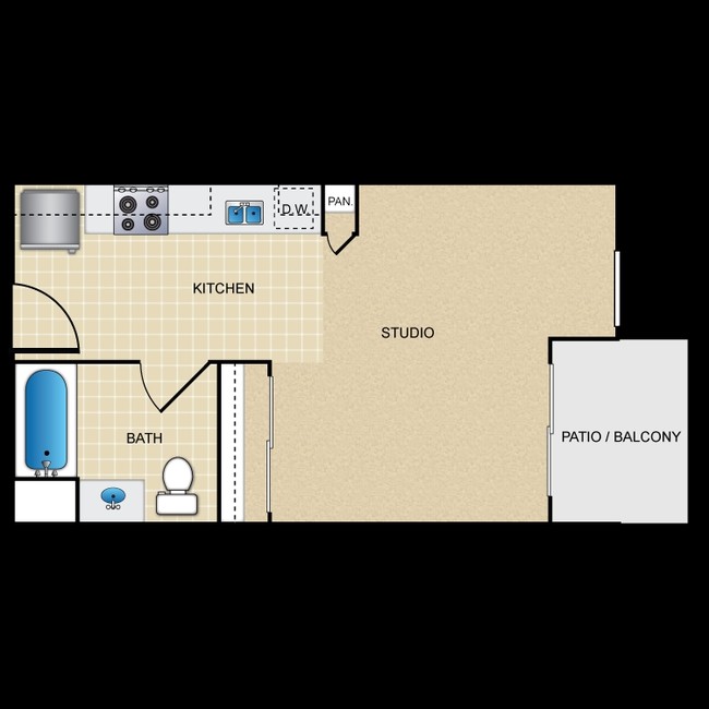 Floorplan - City View @ Van Ness