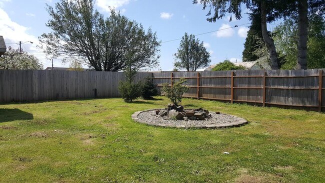 Back yard - 1616 Maple Street