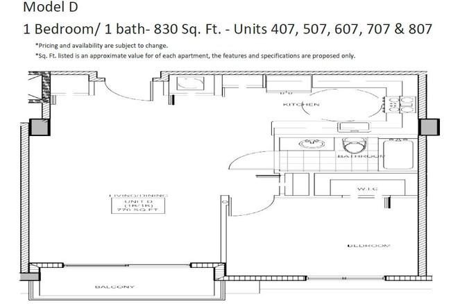 Modelo D - Parkview Apartments