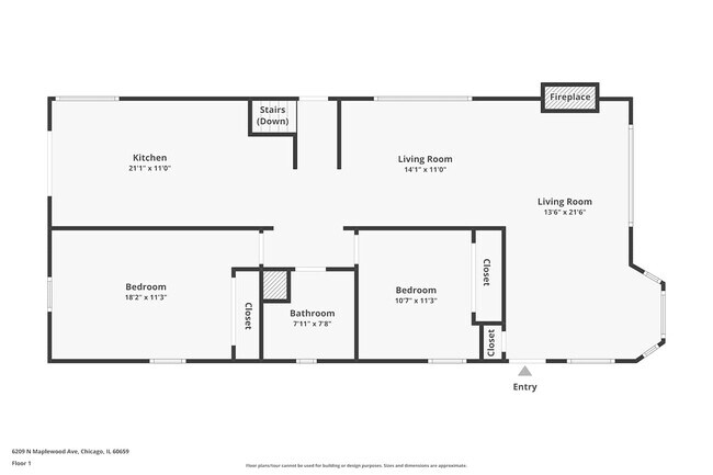 Foto del edificio - 6209 N Maplewood Ave