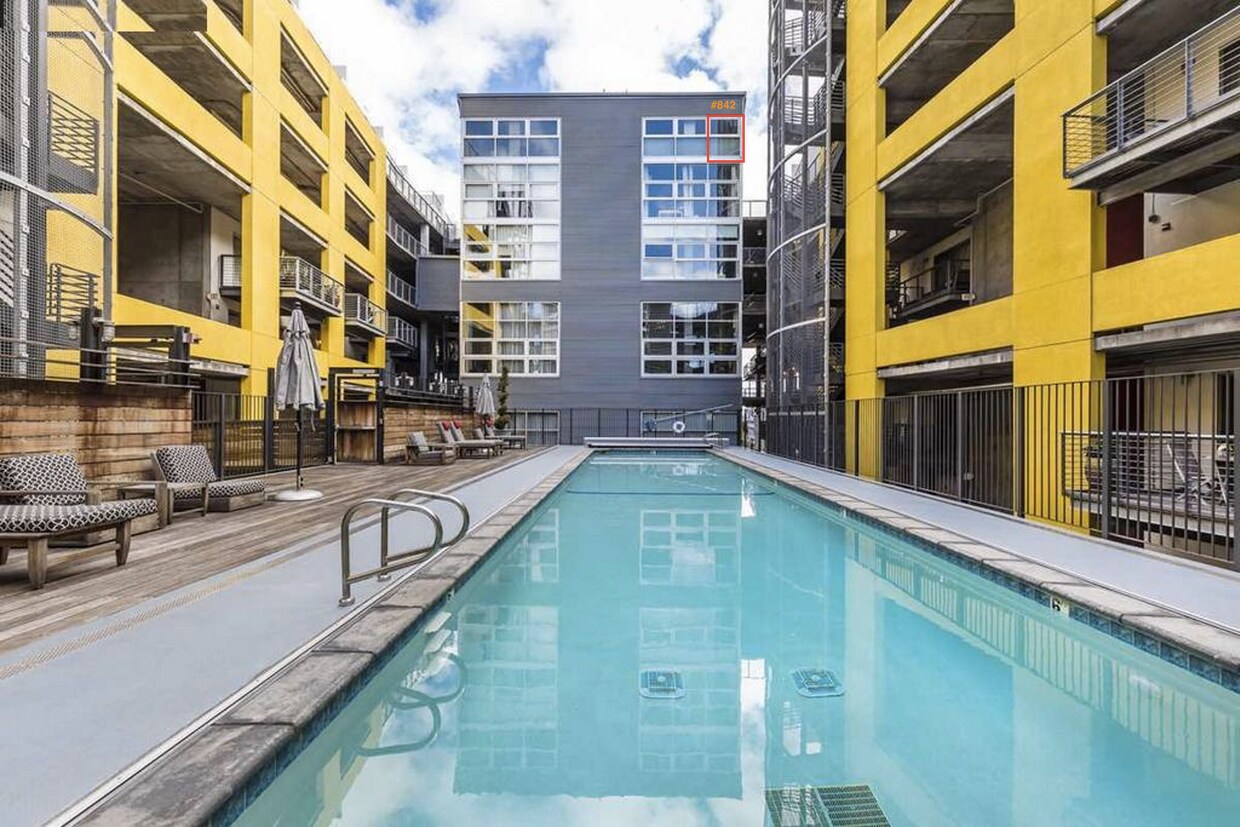 Pool view - 311 Oak St