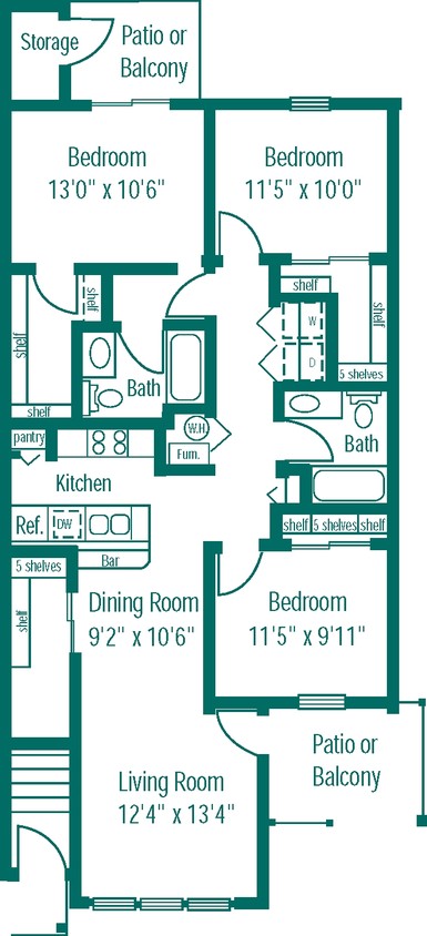 3HAB/2BA - Cumberland Crossing