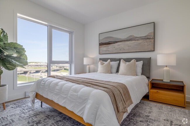 1 chambre, 1 salle de bain - 866 pi² - Chambre - Urban West