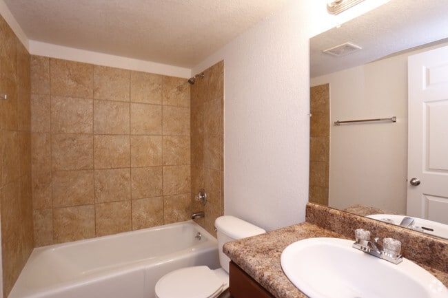 1BR, 1BA Bathroom - The Flats at Ninth Ave
