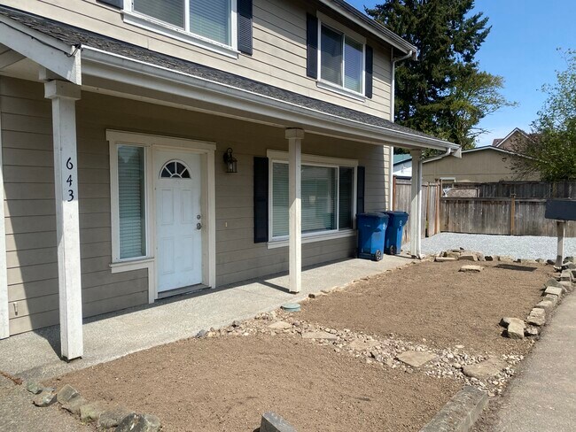 Front (landscaping in progress) - 643 Pike Street