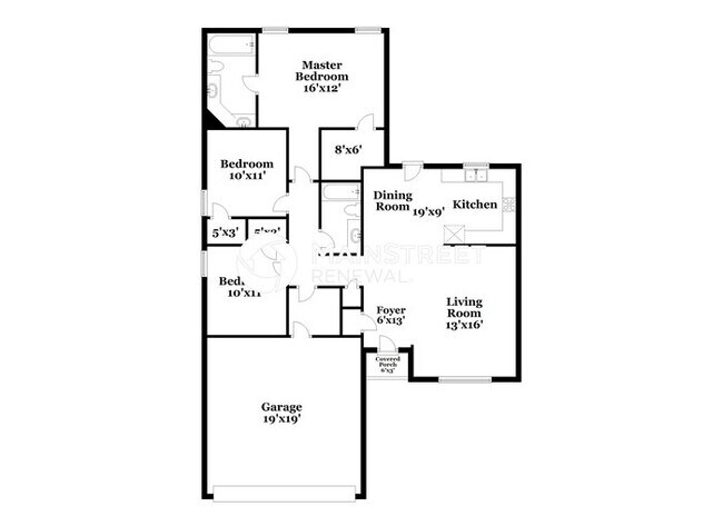 Foto del edificio - 3 Bedroom Pet-Friendly Home in Fort Worth, TX with Main Street Renewal