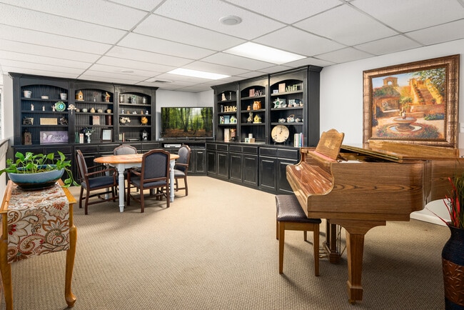 Puzzle area - Cove Point Retirement - Independent Living