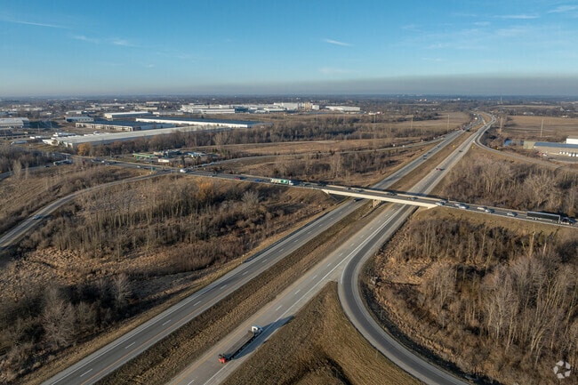 Located just south of Downtown Holland, Interstate 196 runs northeast toward Grand Rapids.