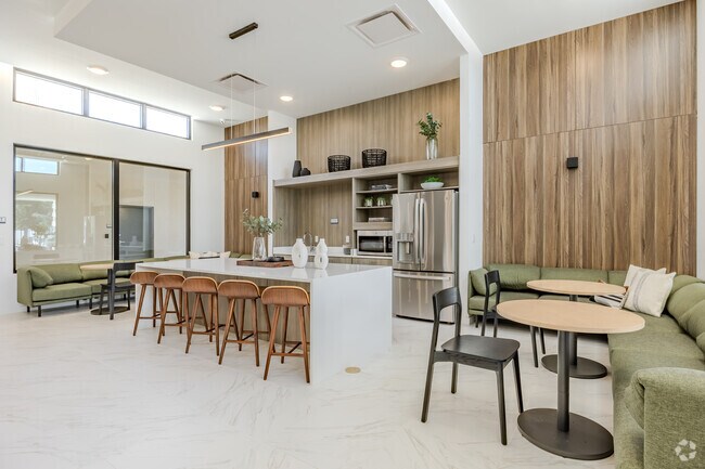 Sala de club y espacio de coworking - Resia Willows