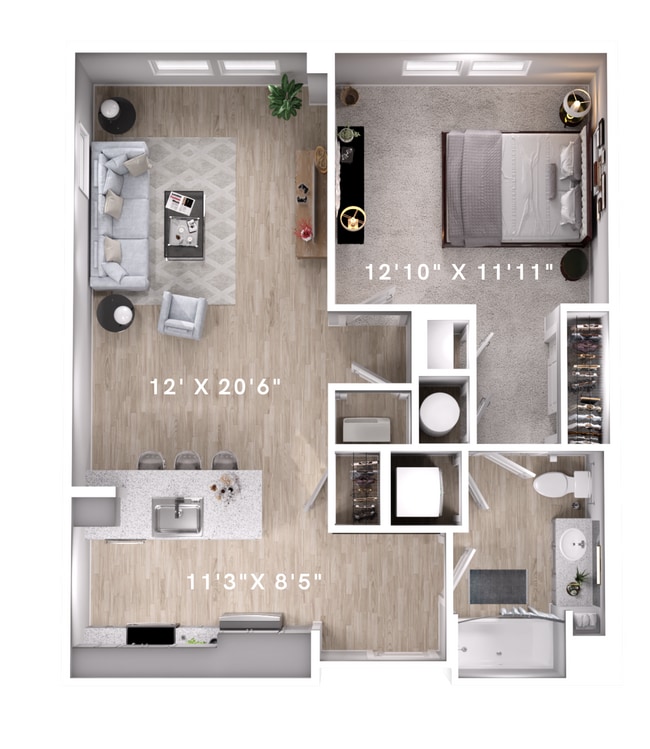 Floorplan - Lumen Apartments