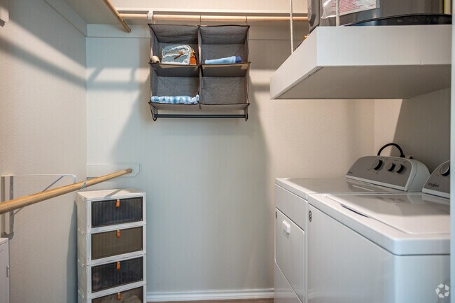 1BR, 1BA - A1 - Closet/Laundry Area - Virtu on Cumberland