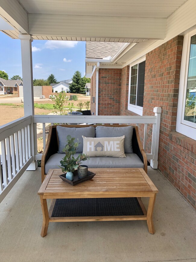 Porch - Spring Meadow Apartments