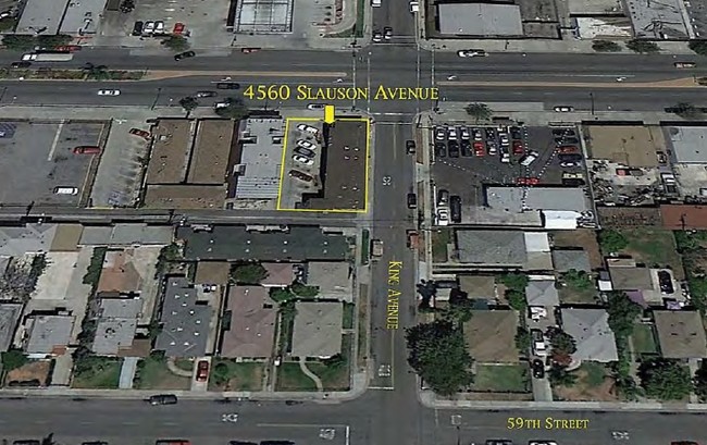 Aerial Photo - Slauson Apartments