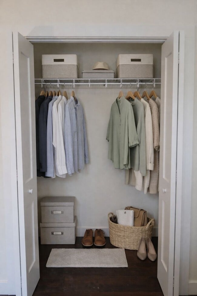 Second Bedroom Closet - The Pinnacle at Swiftwater