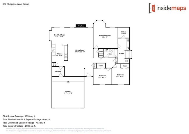Foto del edificio - A Beautiful Spacious 3 Bedroom 2 Bathroom Home in Mustang Schools