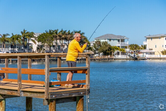 Many spots around Redington Shores are great for casting a line.