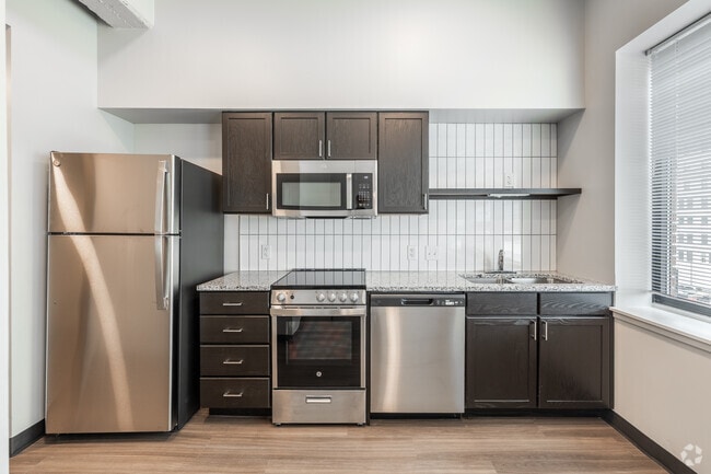 1BR, 1BA - 380SF - Kitchen - The Arnold Apartments