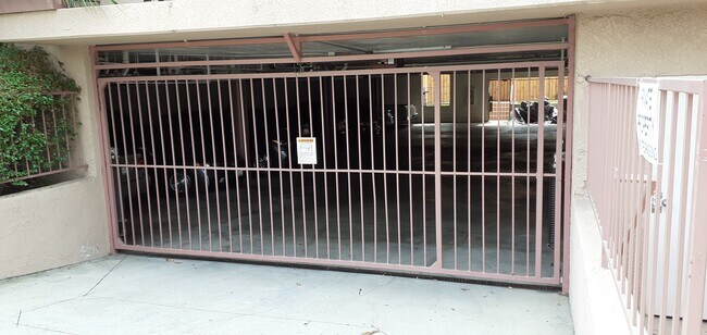 Gated garage - 3635 Veteran Ave