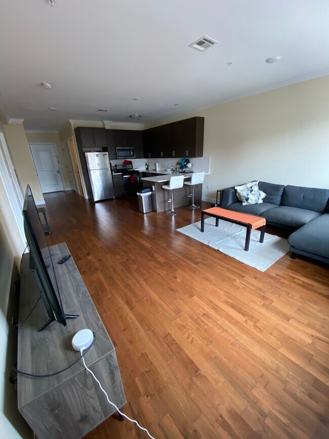 Living Room/Kitchen Area - 4405 Bergenline Ave