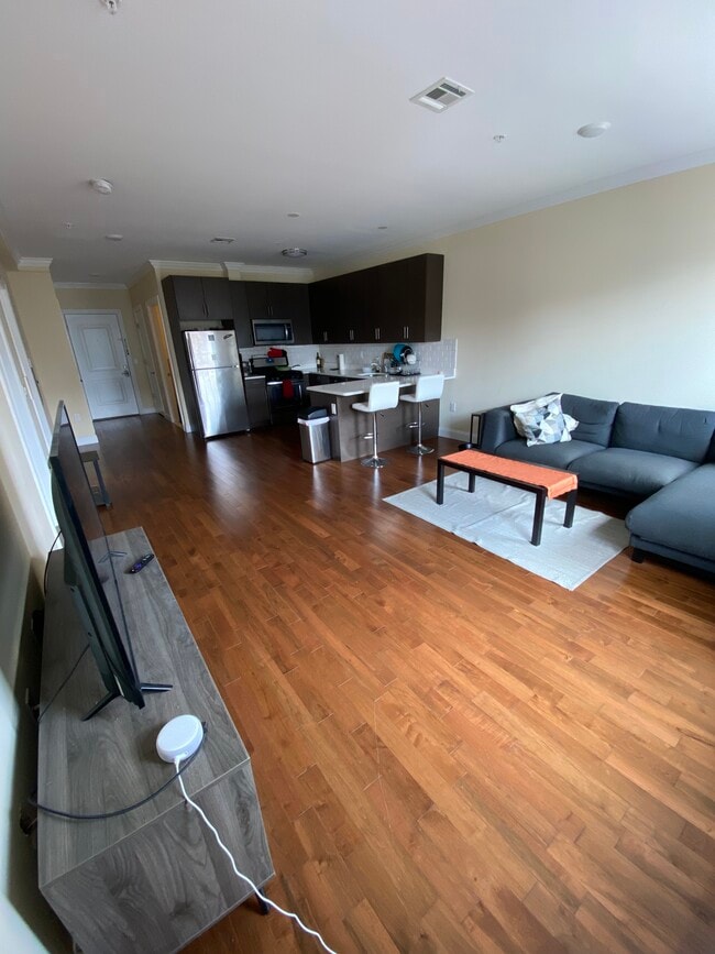 Living Room/Kitchen Area - 4405 Bergenline Ave